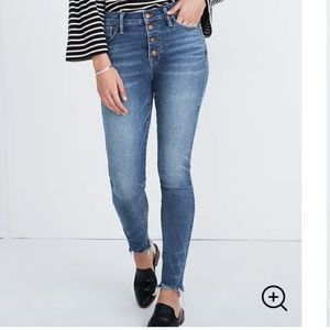 Madewell 10" High-Rise Skinny Jeans